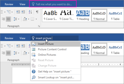 Tell Me What You Want to Do Feature