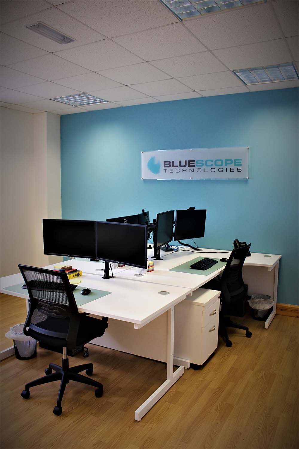 New Bluescope Office | Bluescope Technologies | IT Support & Websites