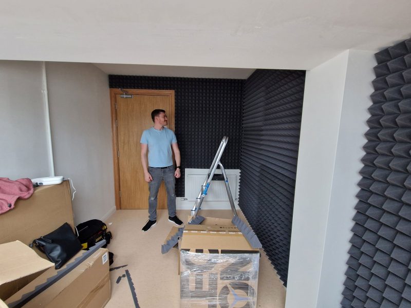 Podcast Studio - During